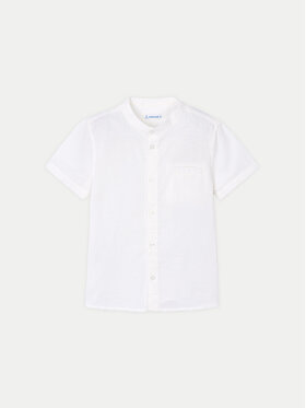 Mayoral Mayoral Camicia 3113 Bianco Regular Fit