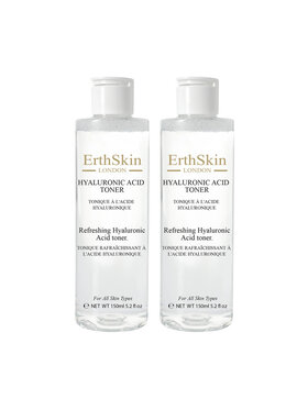 Erthskin London Erthskin London 2 x Odświeżający tonik z kwasem hialuronowym Tonik