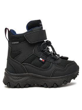 Tommy Hilfiger Tommy Hilfiger Śniegowce Fur Boot T1X5-33710-1492 M Czarny