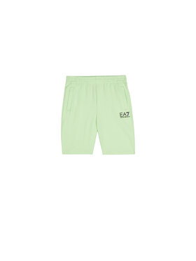 EA7 Emporio Armani EA7 Emporio Armani Szorty sportowe 8NBS51 BJ05Z 1805 Zielony Regular Fit
