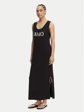 Liu Jo Beachwear Liu Jo Beachwear Rochie de zi VA6215 JS360 Negru Regular Fit