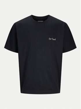 Jack&Jones Jack&Jones Tricou Islington 12273015 Negru Loose Fit