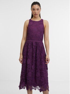 Orsay Orsay Sukienka koktajlowa 1000409X3325__34 Fioletowy A-Line Fit