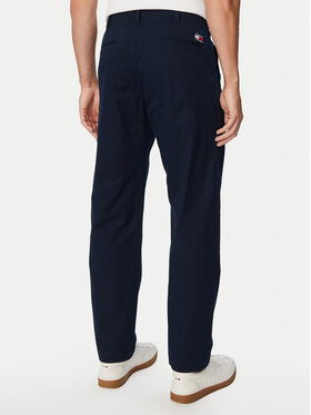 Tommy Jeans Tommy Jeans Pantaloni chino DM0DM23708 Bleumarin Regular Fit