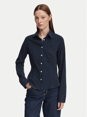 Guess Jeans Guess Jeans Koszula W6YH11 W2835 Granatowy Slim Fit