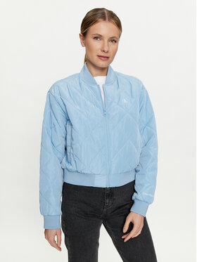 Calvin Klein Jeans Calvin Klein Jeans Bunda bomber J20J222587 Modrá Regular Fit