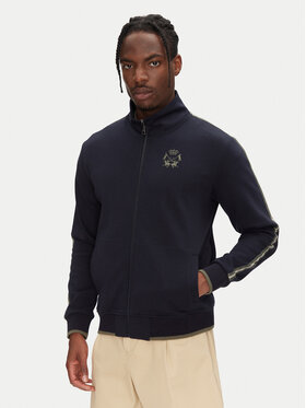 La Martina La Martina Sweatshirt Azelio MAFE01 FP571 Dunkelblau Regular Fit