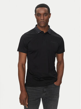 KARL LAGERFELD KARL LAGERFELD Polokošile 745001 552200 Černá Slim Fit