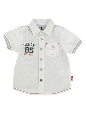 Kanz Kanz Koszula 1513403-1000 Biały Basic Fit
