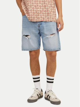 Jack&Jones Jack&Jones Pantaloni scurți de blugi Jjitony 12252653 Albastru Loose Fit