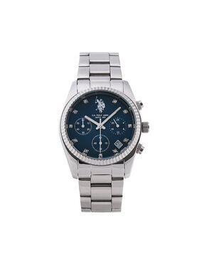 U.S. Polo Assn. U.S. Polo Assn. Zegarek Amelie USP8320BL Srebrny