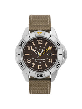 Timex Timex Zegarek TW2V62400 Beżowy
