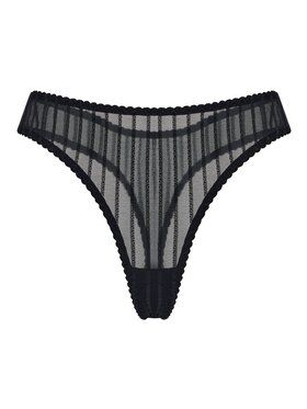Merci Lingerie Merci Lingerie Stringi ETR30PSB02VS Czarny