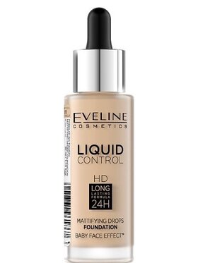 Eveline Eveline Liquid Control HD Podkład 015 Light Vanilla