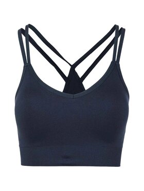 Athlecia Athlecia Biustonosz sportowy Linea Seamless Granatowy