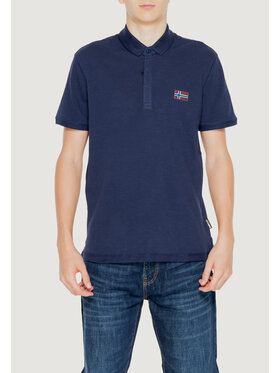 Napapijri Napapijri Polo EBEA 2 Μπλε Casual Fit
