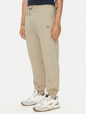 Aeronautica Militare Aeronautica Militare Pantaloni trening 242PF945F511 Bej Regular Fit