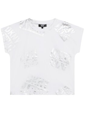 DKNY DKNY Футболка D35S77 D Білий Regular Fit