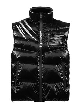 Plein Sport Plein Sport Kamizelka 14207 Czarny Regular Fit