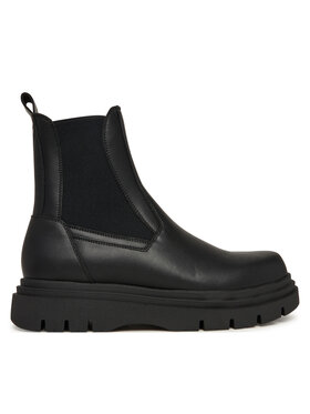 Guess Guess Kotníková obuv s elastickým prvkem FMFFER LEA10 Černá