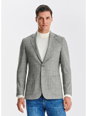 Pako Lorente Pako Lorente Marynarka P25WF-3X-034 Szary Slim Fit
