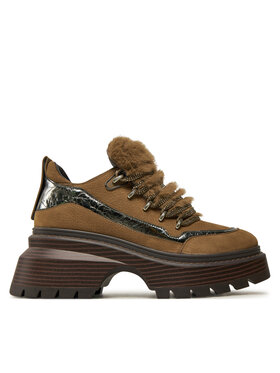 MICHAEL Michael Kors MICHAEL Michael Kors Cipele Shiloh Bootie 40F4SSFE8L Smeđa