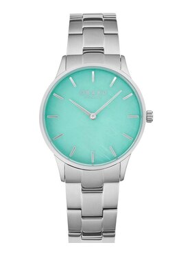 Obaku Obaku Zegarek V247LXCESC Srebrny