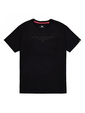 Alpha Industries Alpha Industries T-Shirt AI.266552 Czarny Regular Fit