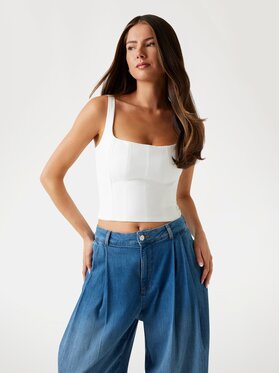 Guess Guess Top 176597 Biały Classic Fit