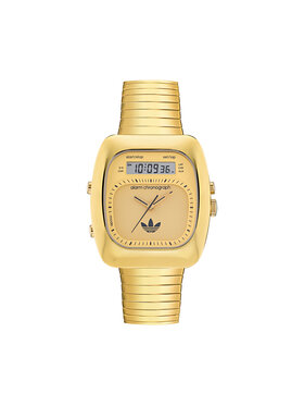 adidas adidas Pulkstenis Retro Wave Three Chronograph AOSY25014 Zelta