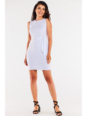 Infinite You Infinite You Sukienka letnia M299 Biały Basic Fit