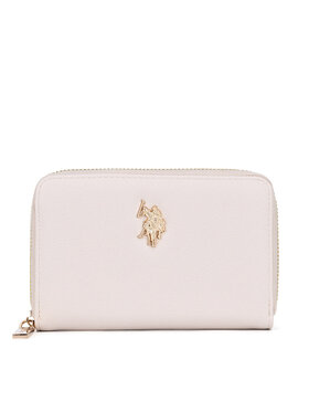 U.S. Polo Assn. U.S. Polo Assn. Голям дамски портфейл BIUXT8383WVP Бежов