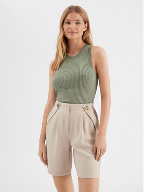 JDY JDY Top Aya 15287501 Zelená Slim Fit