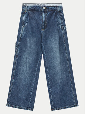 Guess Guess Blugi J5RA12 D45E0 Albastru Regular Fit