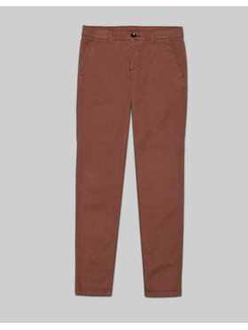 Borgio Borgio Spodnie materiałowe tavigliano Miedziany Modern Slim Fit