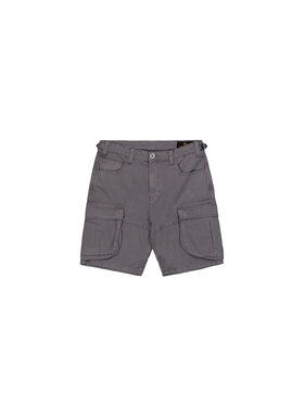 Alpha Industries Alpha Industries Šortky Canvas Cargo Short Sivá Loose Fit