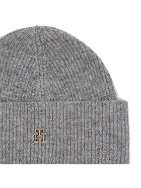 Tommy Hilfiger Kapa Th Evening Beanie AW0AW15319 Siva