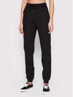 Vero Moda Vero Moda Spodnie dresowe Eva 10261629 Czarny Regular Fit
