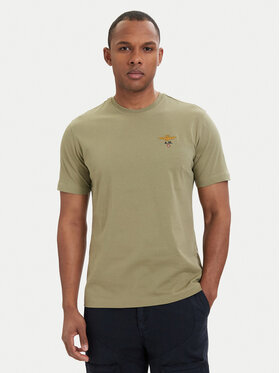 Aeronautica Militare Aeronautica Militare T-Shirt 261TS1580UJ00372 Zielony Regular Fit