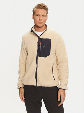 Aulp Aulp Fleecejacke Sikou Beige Regular Fit