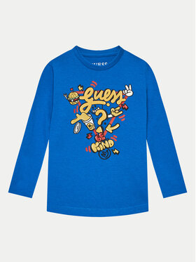 Guess Guess Blusa N4YI13 K8HM4 Blu Regular Fit