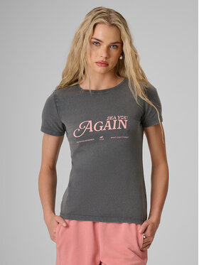 4F 4F T-Shirt APRES SEA Szary Slim Fit