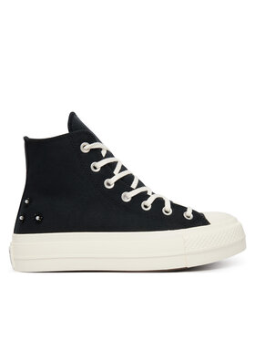 Converse Converse Trampki Chuck Taylor All Star Lift Platform Beads A17787C Czarny