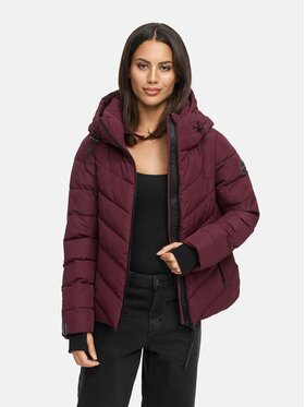 Marikoo Marikoo Kurtka zimowa Samuiaa XVI Bordowy Regular Fit