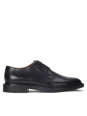 Polo Ralph Lauren Polo Ralph Lauren Pantofi Asher Derby Ds Dby 803945279002 Negru