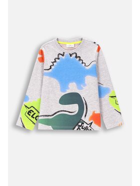 Coccodrillo Coccodrillo T-Shirt ZC4143103DBK-019 Szary Regular Fit