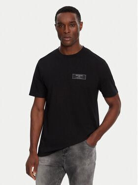 Balmain Balmain T-Shirt DH1EG000JB54 Czarny Regular Fit