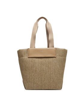 Calvin Klein Calvin Klein Geantă Ck Raffia Medium Shopper K60K613174 Maro