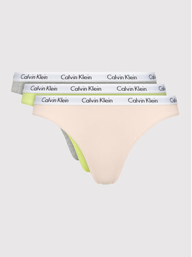 Calvin Klein Underwear Calvin Klein Underwear Komplet 3 par fig klasycznych 000QD3804E Kolorowy