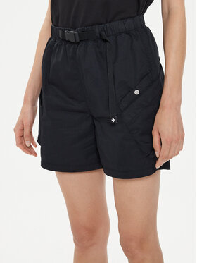 Converse Converse Szorty sportowe W Utility Festival Short 10026395-A03 Czarny Regular Fit